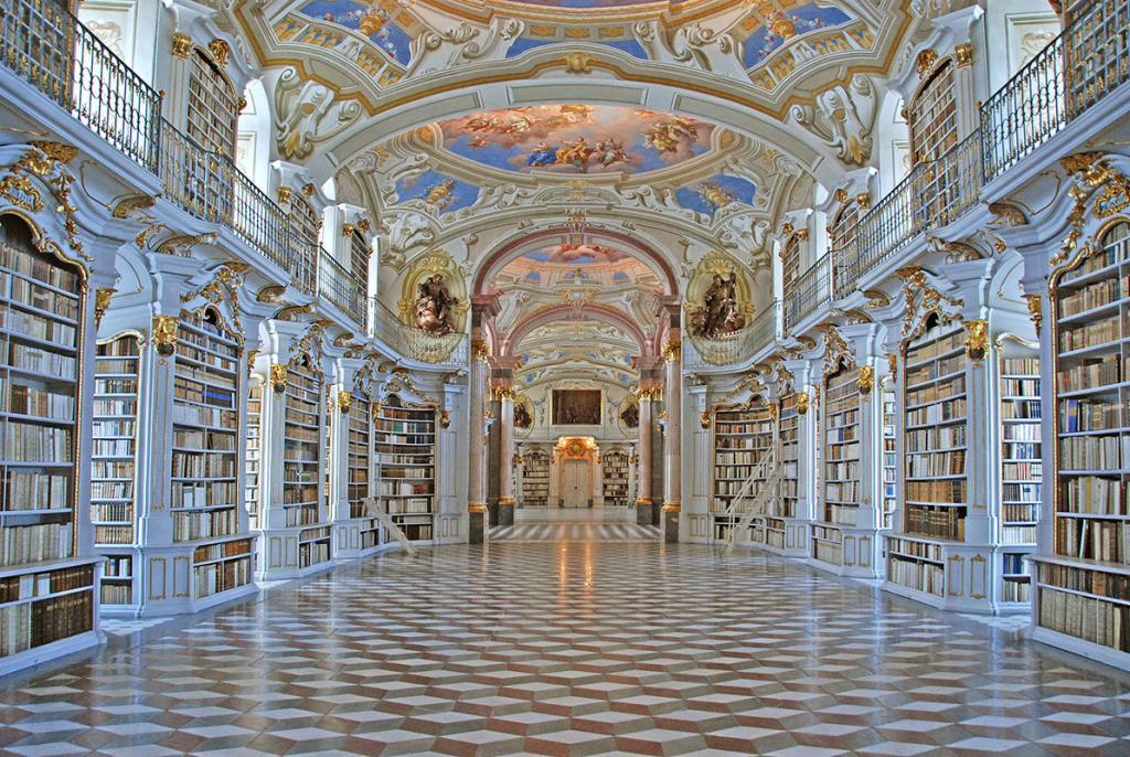 ADMONT ABBEY LIBRARY - AUSTRIA