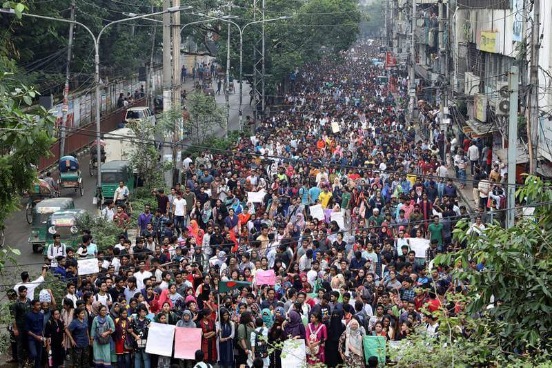 What's Happening in Bangladesh? Bangladesh Student Protest for Road Safety